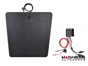 Toyota 4Runner Flexible Solar Panel Kit - Complete Kit w/ Waterproof Controller + Hood Decal - 4th&5th Gen w/o Hood Scoop - 100W Toyota 4Runner Flexible Solar Panel Kit - Complete Kit w/ Waterproof Controller + Hood Decal - 4th&5th Gen w/o Hood Scoop - 100W